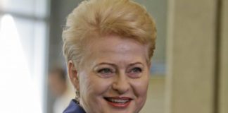 Експрезидентка Литви презентувала книжку та подякувала українським захисникам