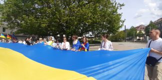 У місті Гайльбронн (Німеччина) відбувся мітинг на підтримку українських військовополонених