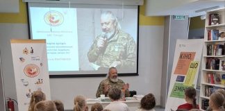 Доброволець Сергій Пантюк презентував нову книжку для дітей
