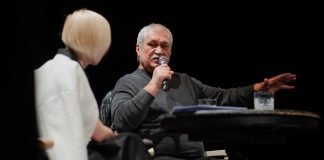 «Щоби пам’ять стала не тягарем, а світлом». Василь Шкляр про новий роман «Лісова пісня» на літературному вечорі