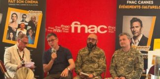 У Каннах презентували книгу «Записки з України» режисера фільму, що здобув п’ять «Оскарів»